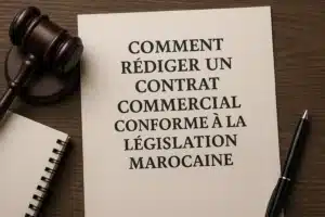 Comment rédiger un contrat commercial conforme à la législation marocaine