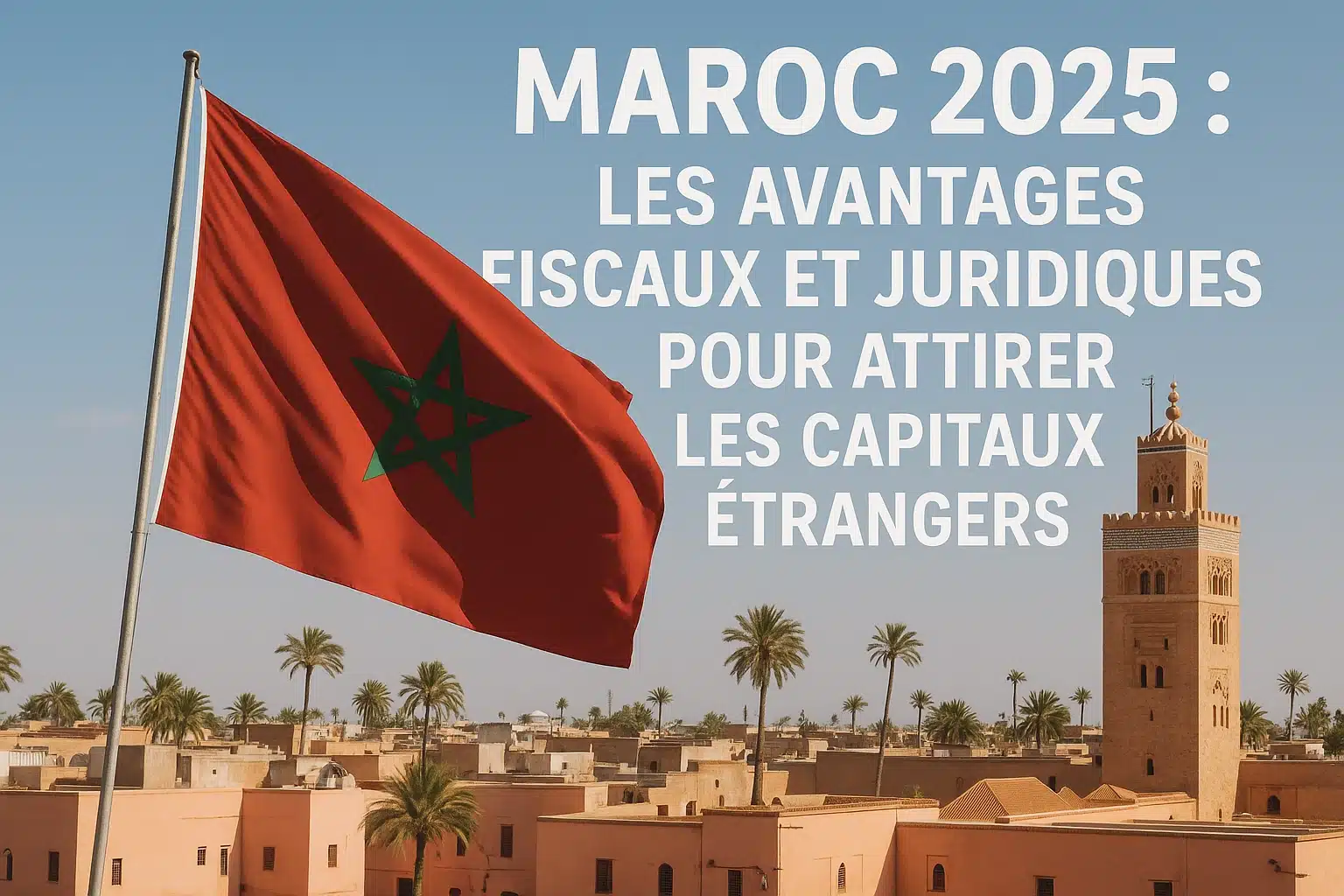 Maroc 2025 : les avantages fiscaux et juridiques pour attirer les capitaux étrangers
