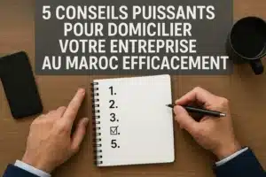 5 conseils puissants pour domicilier votre entreprise au Maroc efficacement